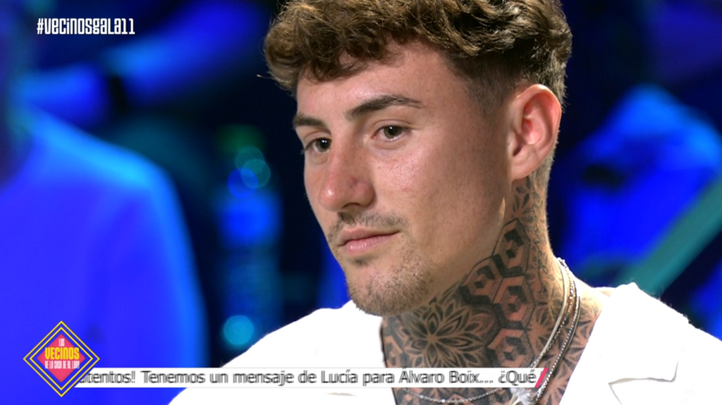 Álvaro Boix reconoce que quiere seguir conociendo a Lucia tras verse las imágenes de sus besos de despedida: "Quiero intentarlo con ella"