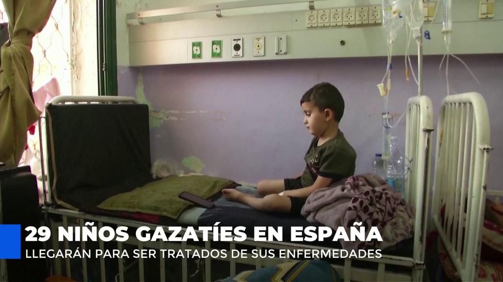 España acogerá a 29 niños gazatíes con cáncer o traumatismos severos por el conflicto
