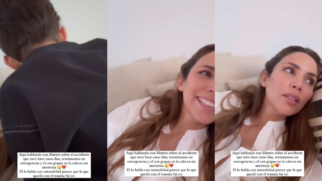 Así ha sido el accidente que ha sufrido Matteo, el hijo de David Bisbal y Rosanna Zanetti (Fotomontaje con imágenes de Instagram: @rosannazanetti)