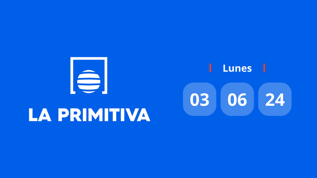 Resultado de La Primitiva: comprobar número premiado hoy lunes 3 de junio de 2024