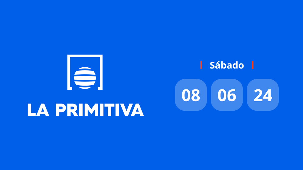 Resultado de La Primitiva: comprobar número premiado hoy sábado 8 de junio de 2024