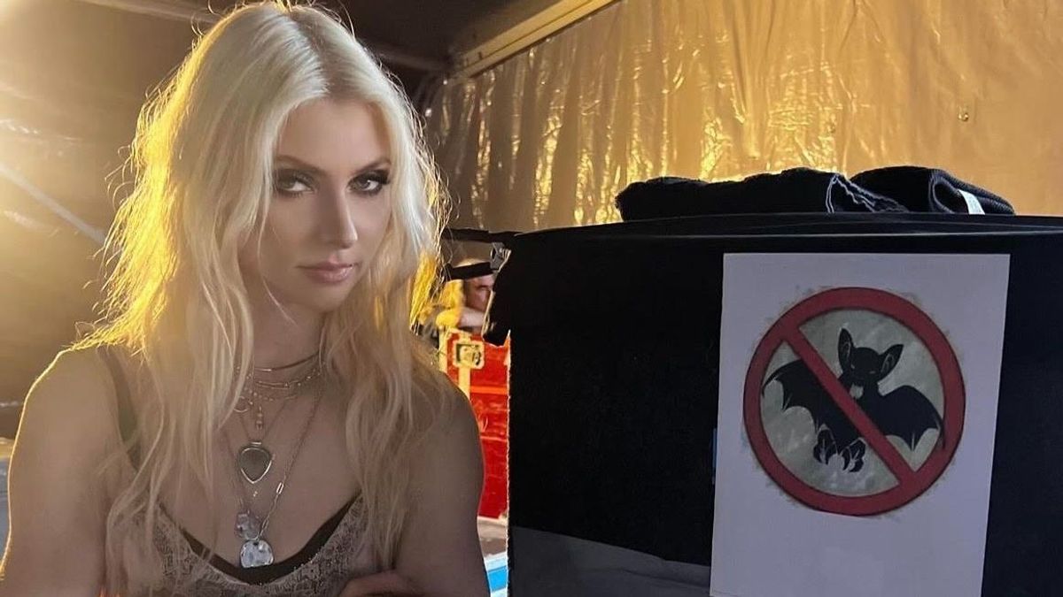 Taylor Momsen, telonera de AC/DC, atacada durante el concierto de Sevilla por un murciélago