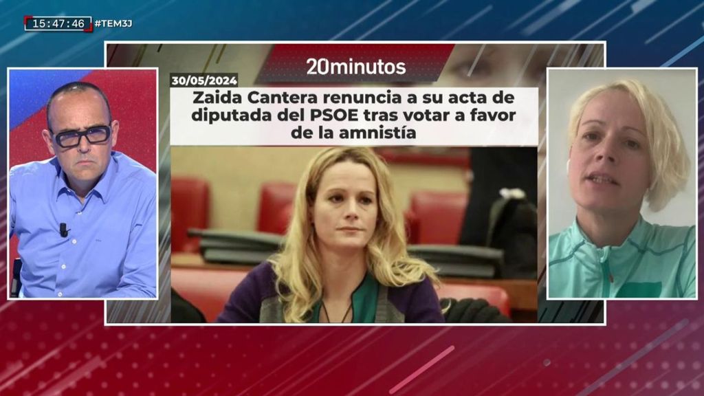 Zaida Cantera: "Mi renuncia al acta no depende de no haber ido a las listas europeas" Todo es mentira 2024 Programa 1354