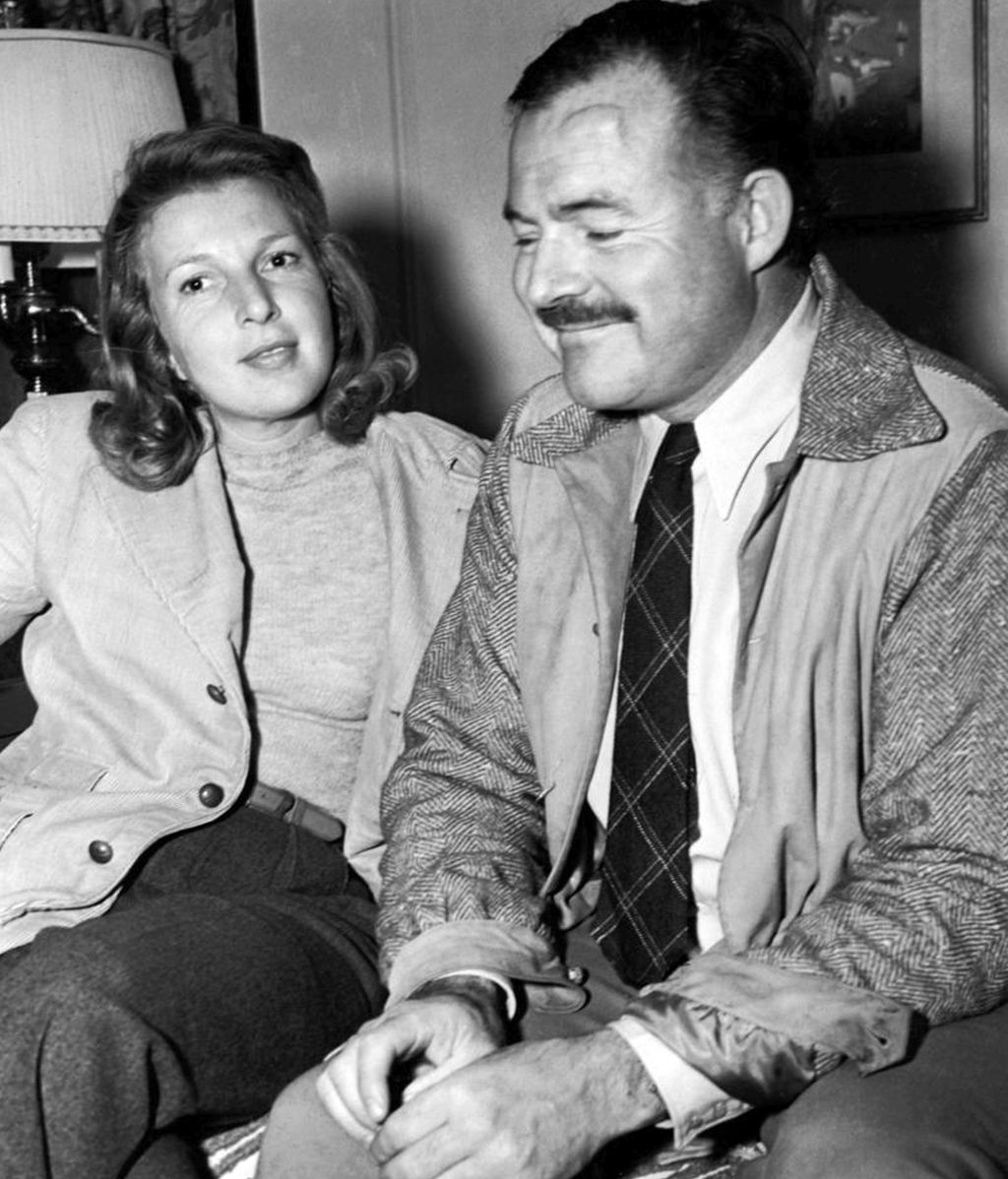 Aventureros. Gelhorn con su entocnes marido, un tal Ernest Hemingway.