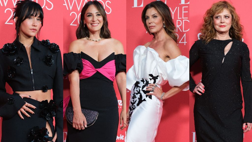 Todos los looks de los invitados a los Premios Elle Style Awards 2024 (Fotomontaje con imágenes de Cordon Press)