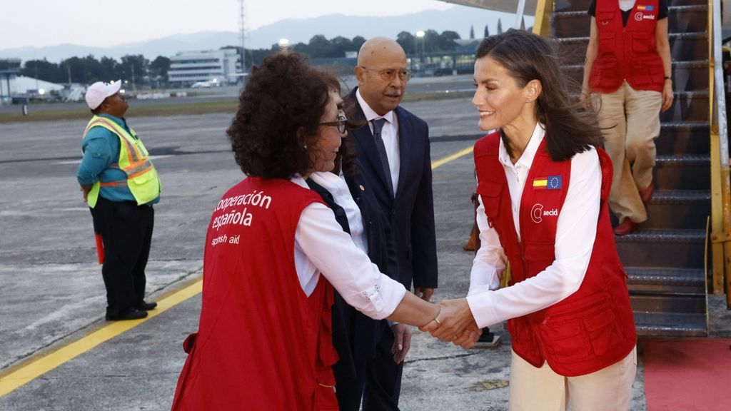 La reina Letizia aterriza en Guatemala para conocer in situ la importante labor de cooperación española en el país