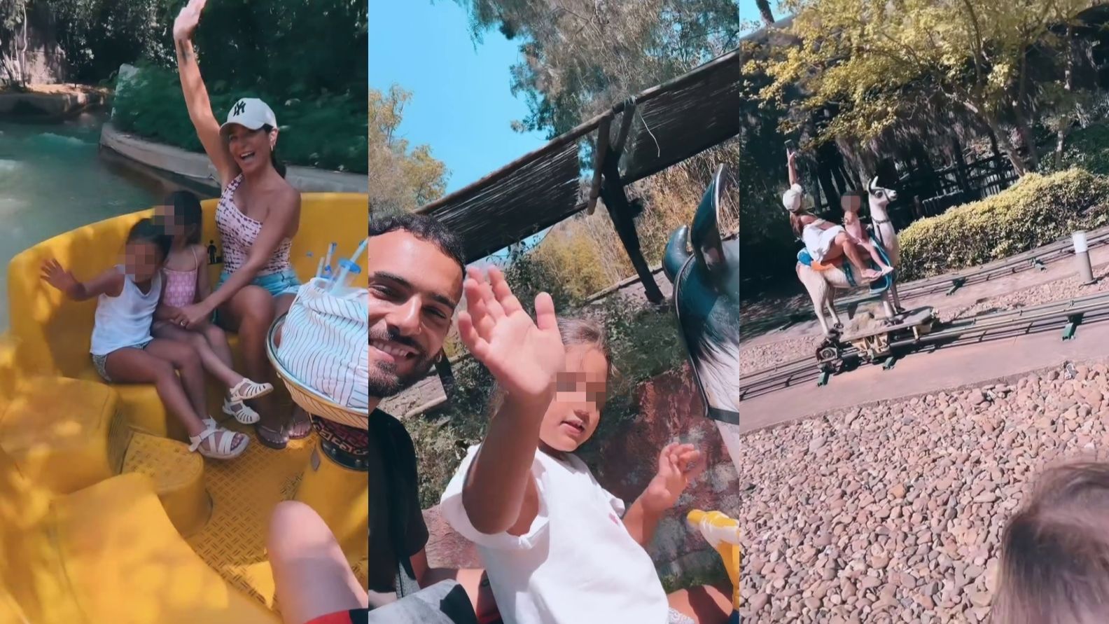 Manuel Cortés también estuvo presente en este plan familiar