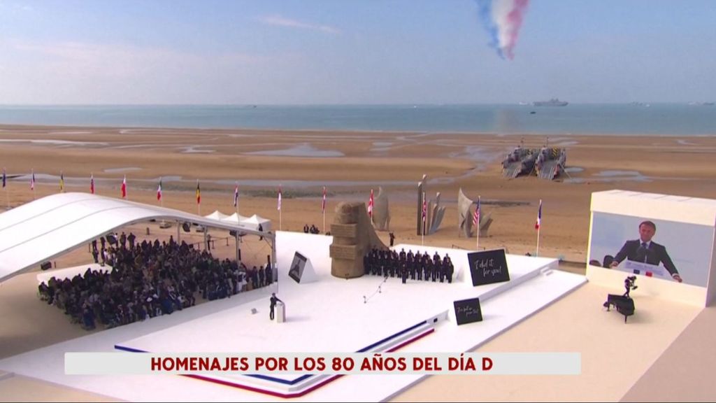 Actos de conmemoración del desembarco de Normandía