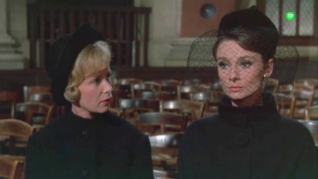 Audrey Hepburn y Cary Grant en 'Charada', este sábado 8 de junio a la 22.00 h.