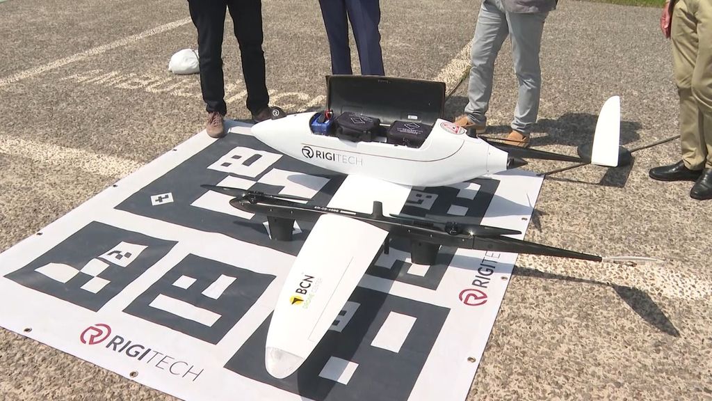 Drones para transportar muestras biológicas a hospitales en Cataluña: "Evitas atascos"