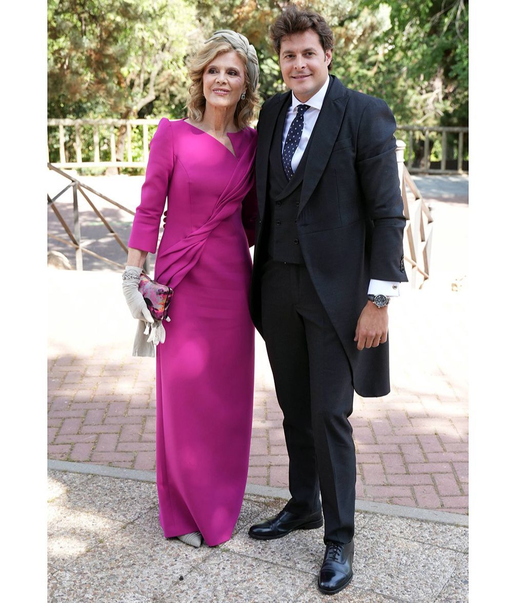 during wedding of Lucia Paramo and Pascu in Madrid on Friday, 31 May 2024