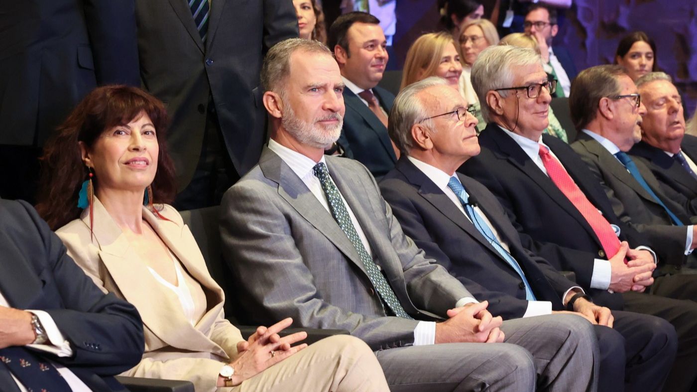 El rey Felipe y la infanta Cristina
