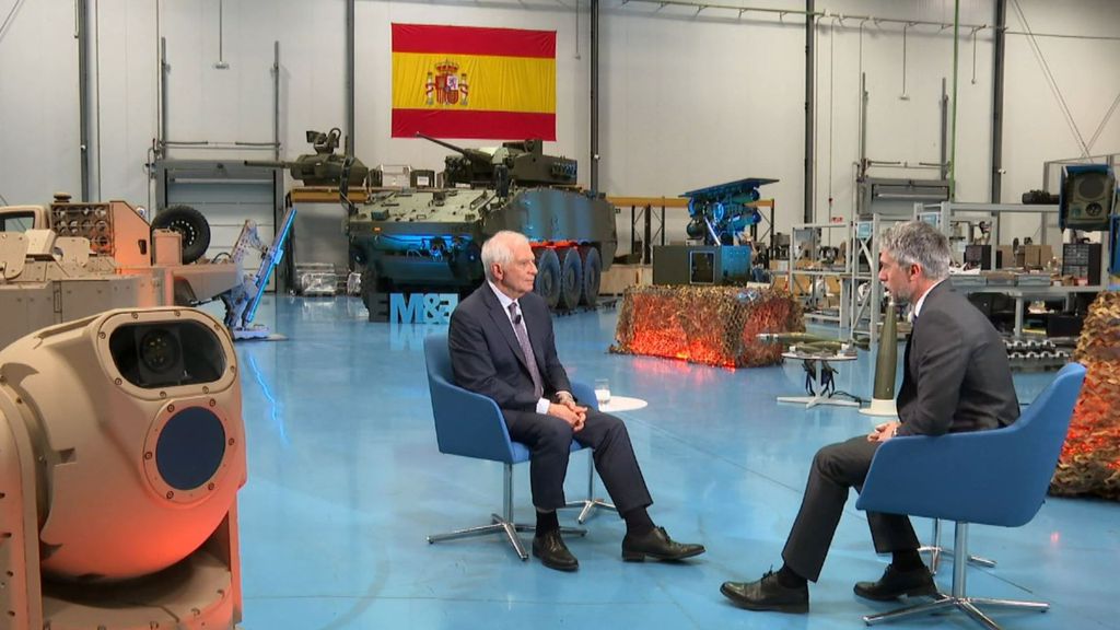 Josep Borrell, entrevistado por Carlos Franganillo: “Hoy por hoy, Europa no tiene capacidad para defenderse”