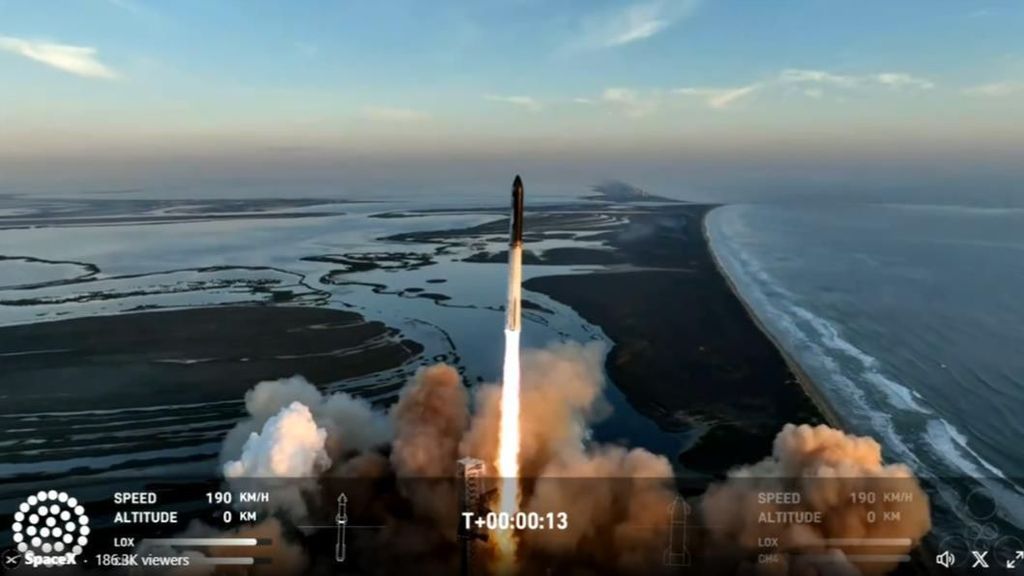 Space X lanza de nuevo Starship para lograr en este cuarto viaje un retorno controlado