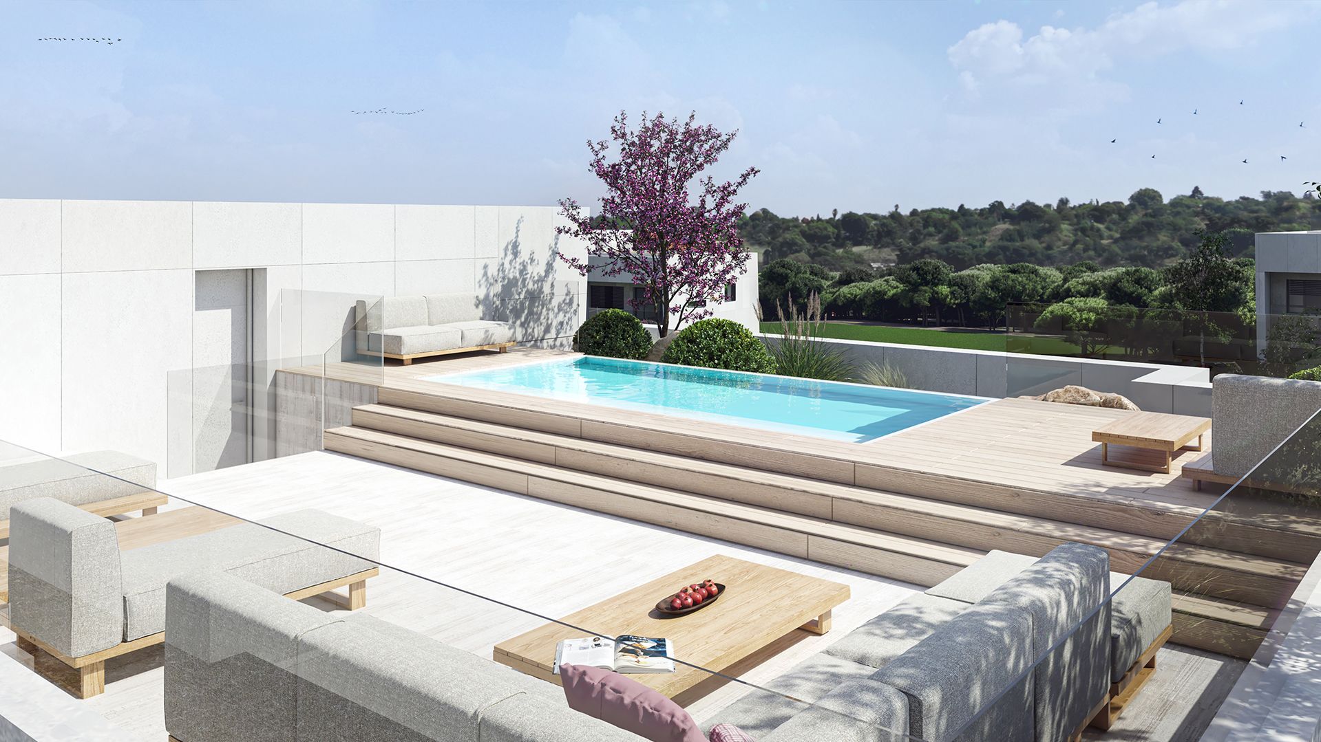 Una  de las redidencias de La Finca