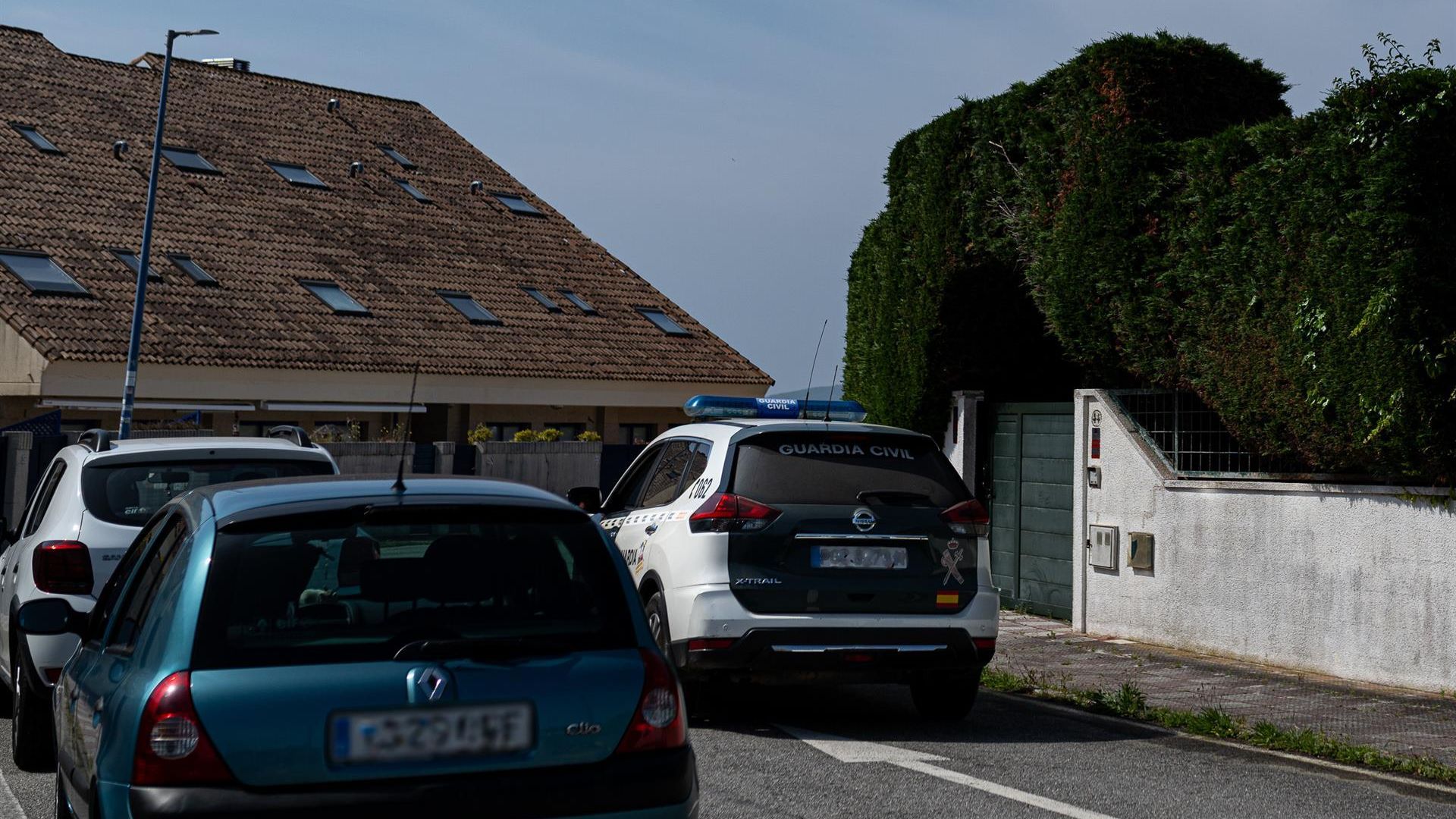 Vivienda de O Grove en la que fueron detenidas dos personas vinculadas al grupo dedicado, supuestamente, a estafar a narcos