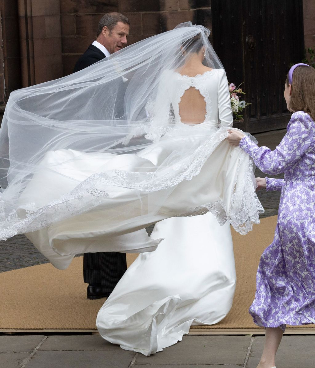 Boda del duque de Westminster y Olivia Henson.