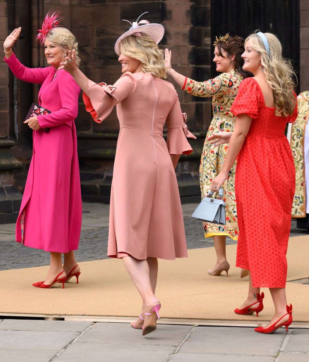 Boda del duque de Westminster y Olivia Henson.