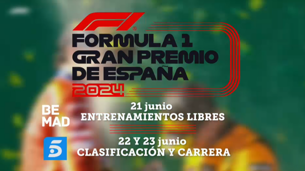 'Formula 1: Gran Premio de España 2024', en Telecinco