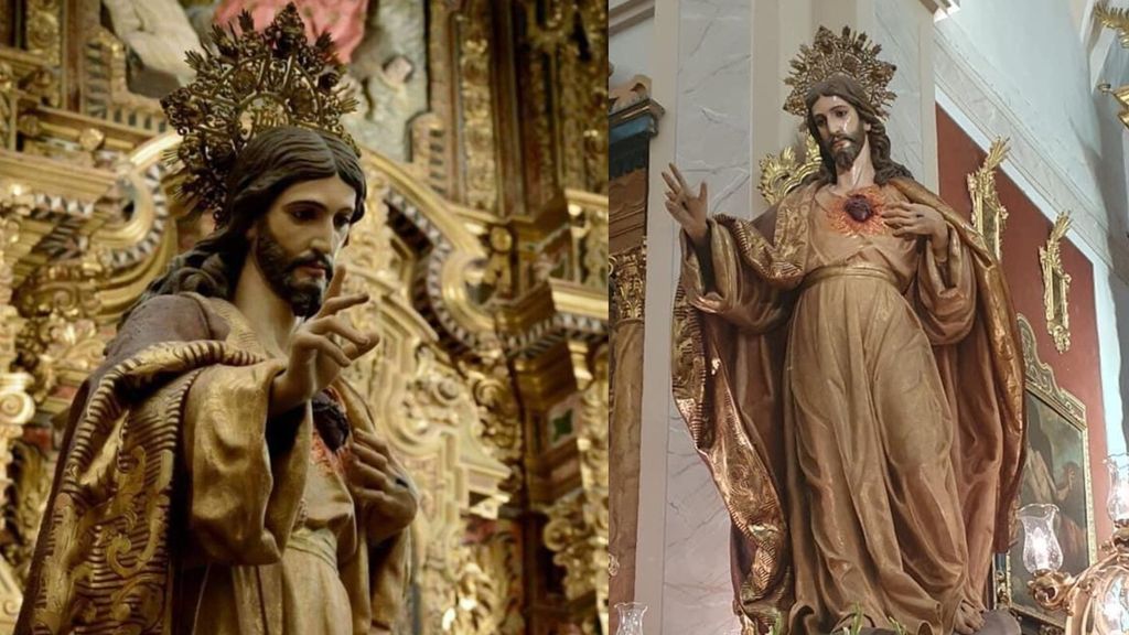 Imagen del Sagrado Corazón de Jesús de Otura, Granada