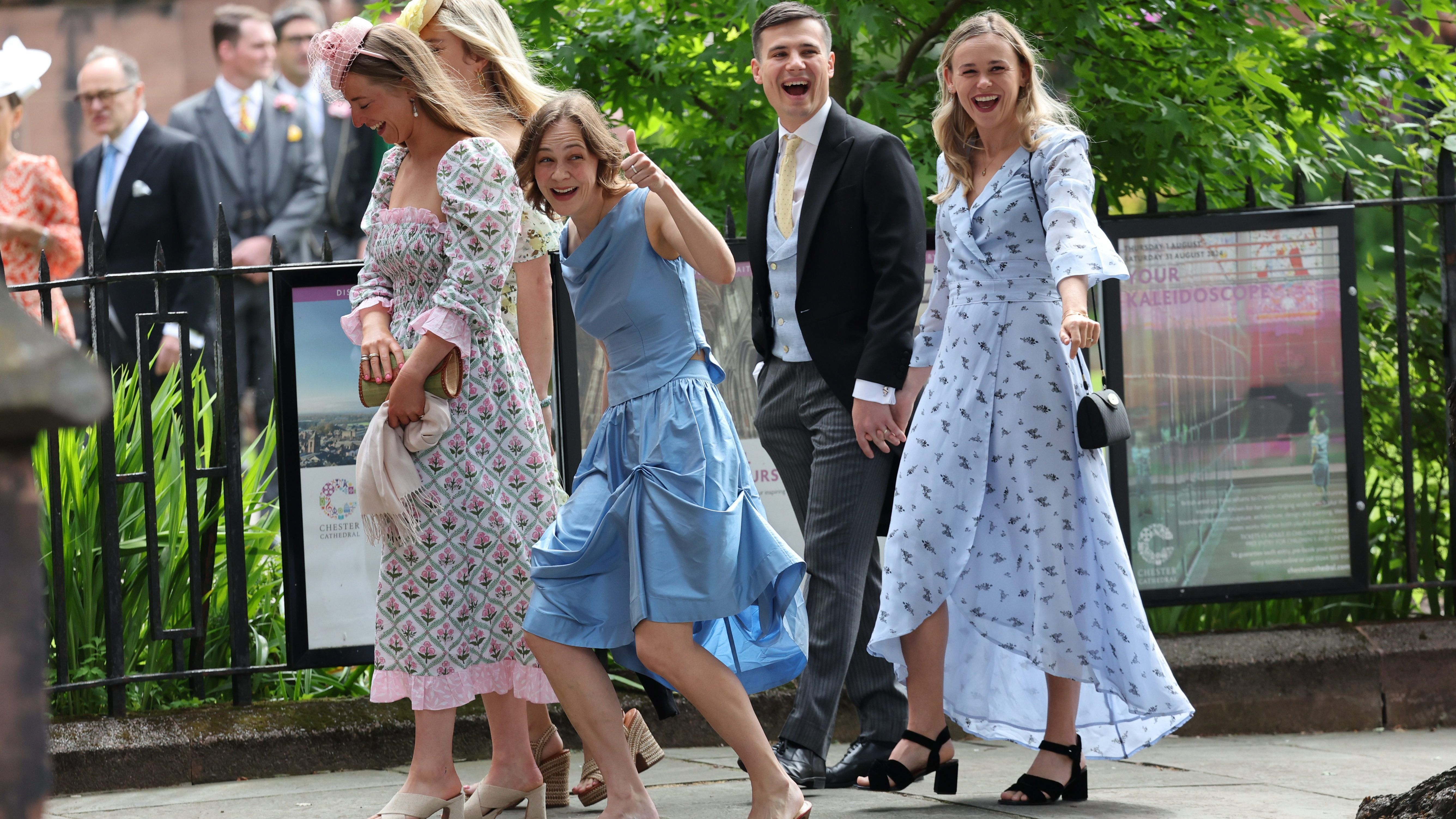 La boda de Hugh Grosvenoro y Olivia Henson