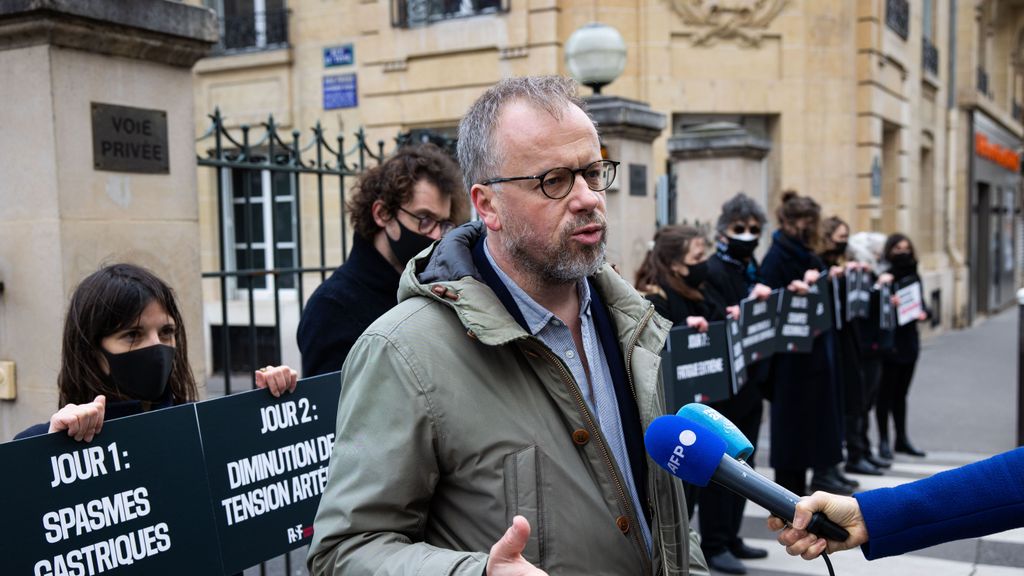 El director general de la ONG Reporteros Sin Fronteras (RSF), Christophe Deloire