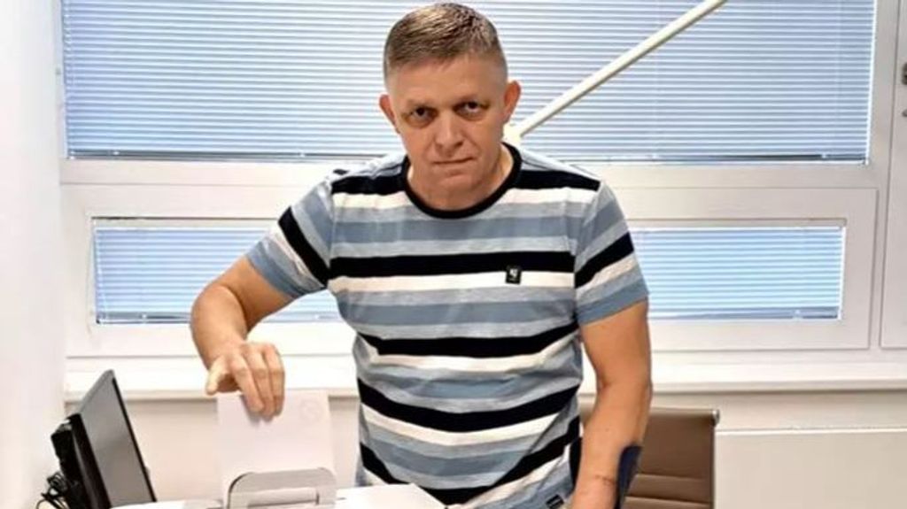 Elecciones europeas: Robert Fico vota en el hospital tras su intento de asesinato