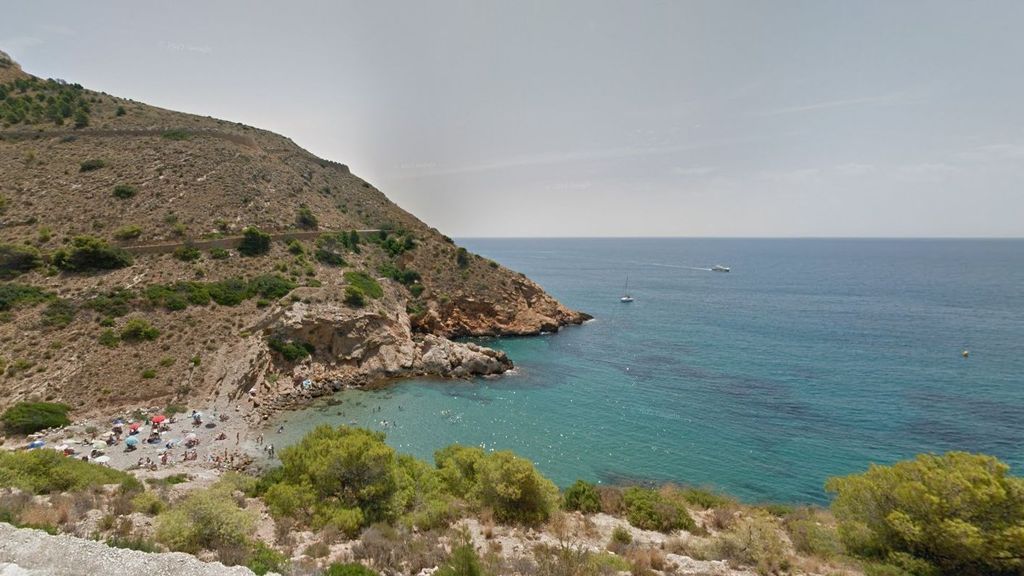 Cala Tio Ximo en Benidorm (Alicante)