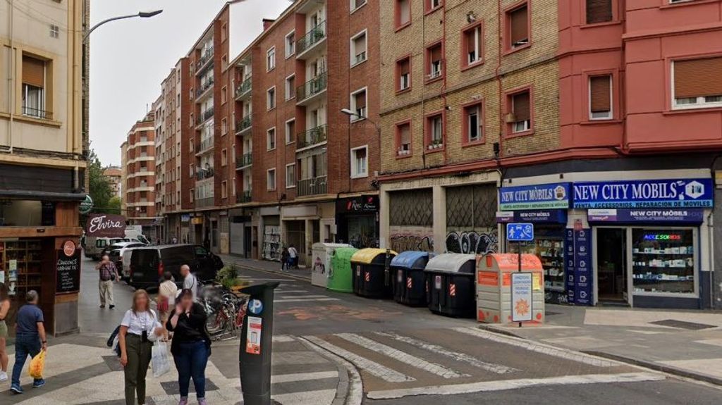 Calle Coronación en Vitoria-Gasteiz (Álava)