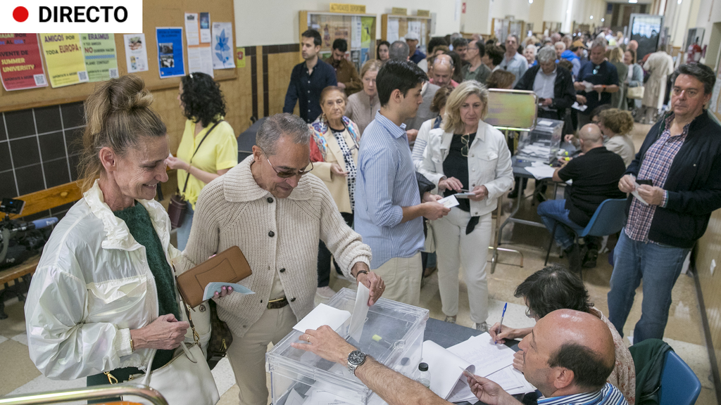 La participación a las 14.00 horas baja 6,73 puntos respecto a 2019