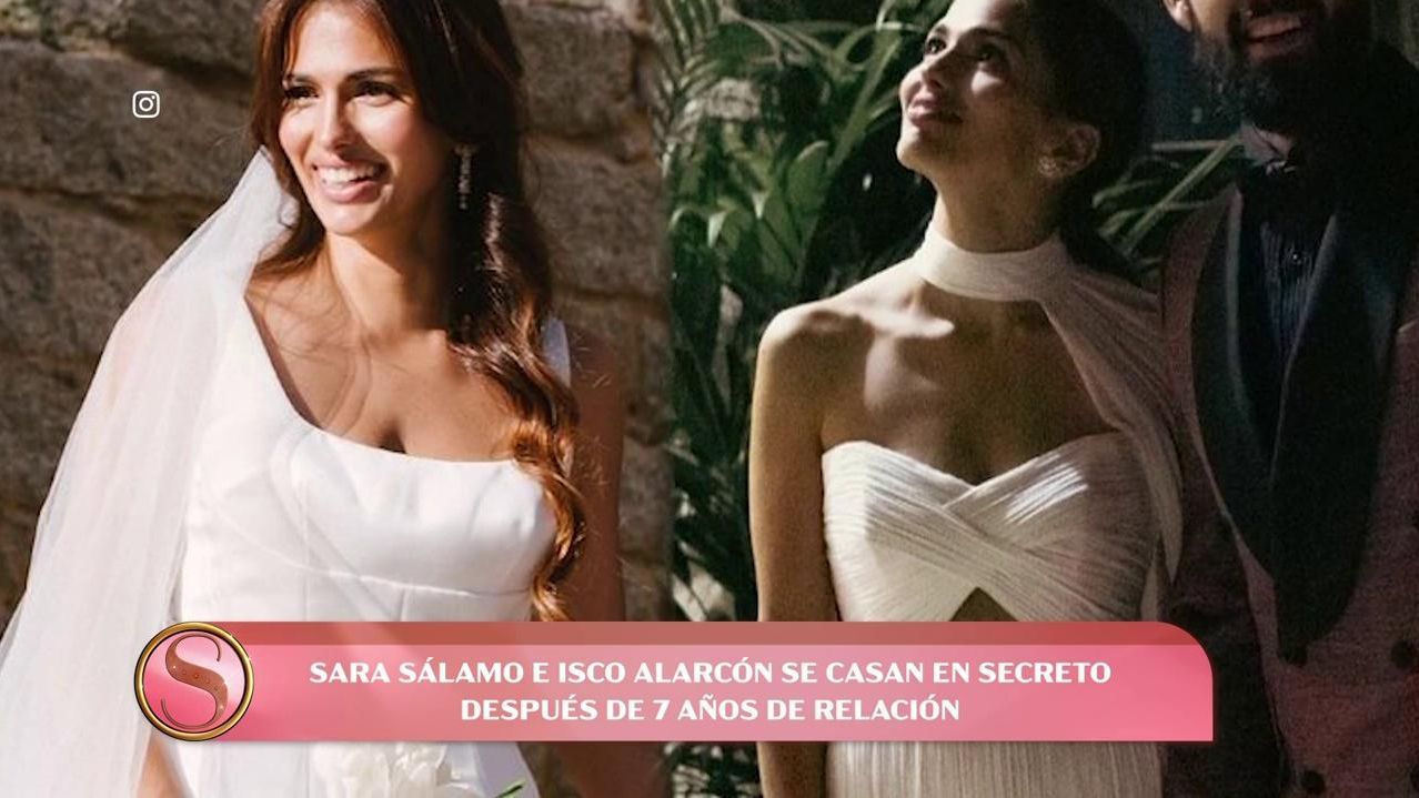 Los dos vestidos de Sara Sálamo