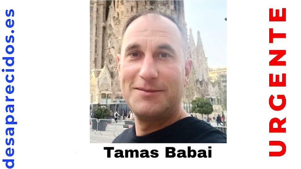 Tamas Babai, hombre húngaro desaparecido en Barcelona