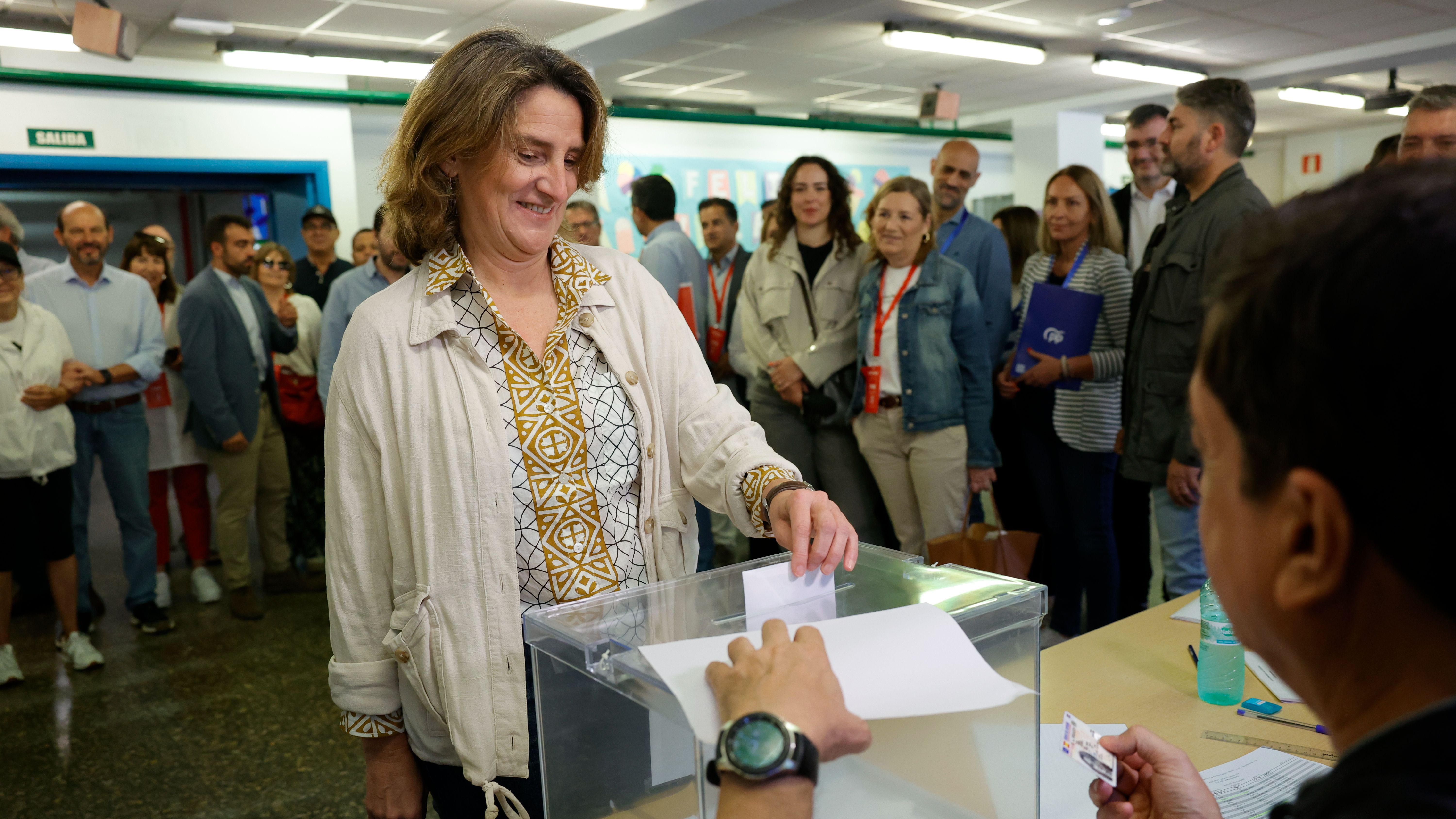 Teresa Ribera anima a votar con Europa "en la cabeza"