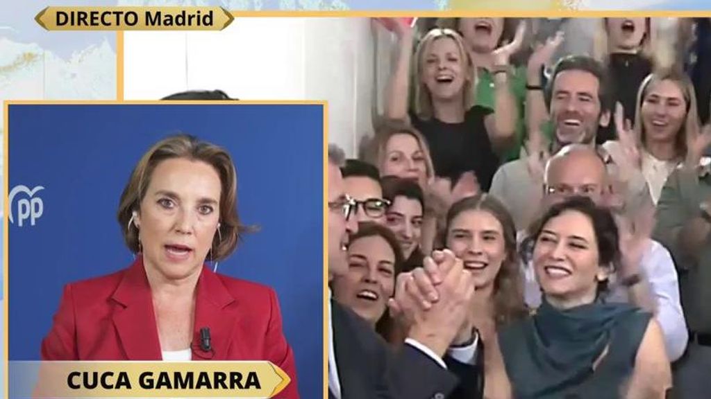 Cuca Gamarra, tras las elecciones europeas: "A Pedro Sánchez le cuesta asumirlo, pero su salida está cada día más cerca"