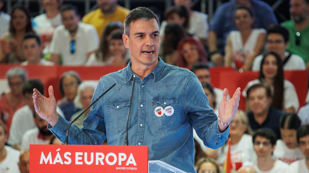 El presidente del Gobierno, Pedro Sánchez