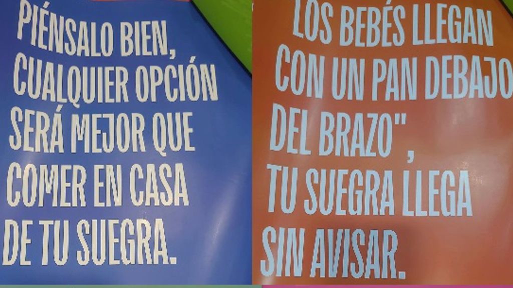 Frases polémicas del cartel original Día de la Suegra antes de las rectificaciones