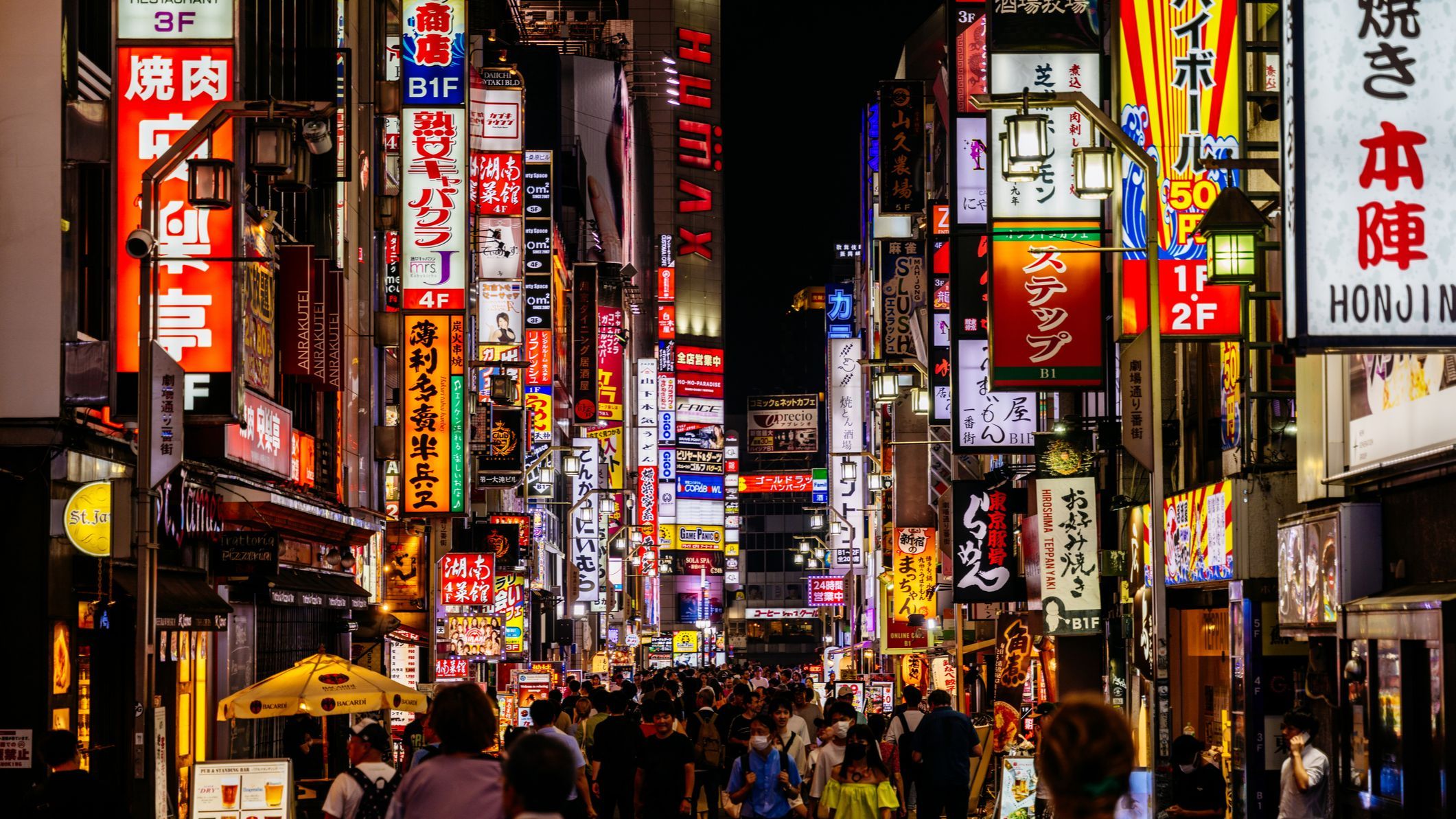 Las míticas calles coloridas de Tokio