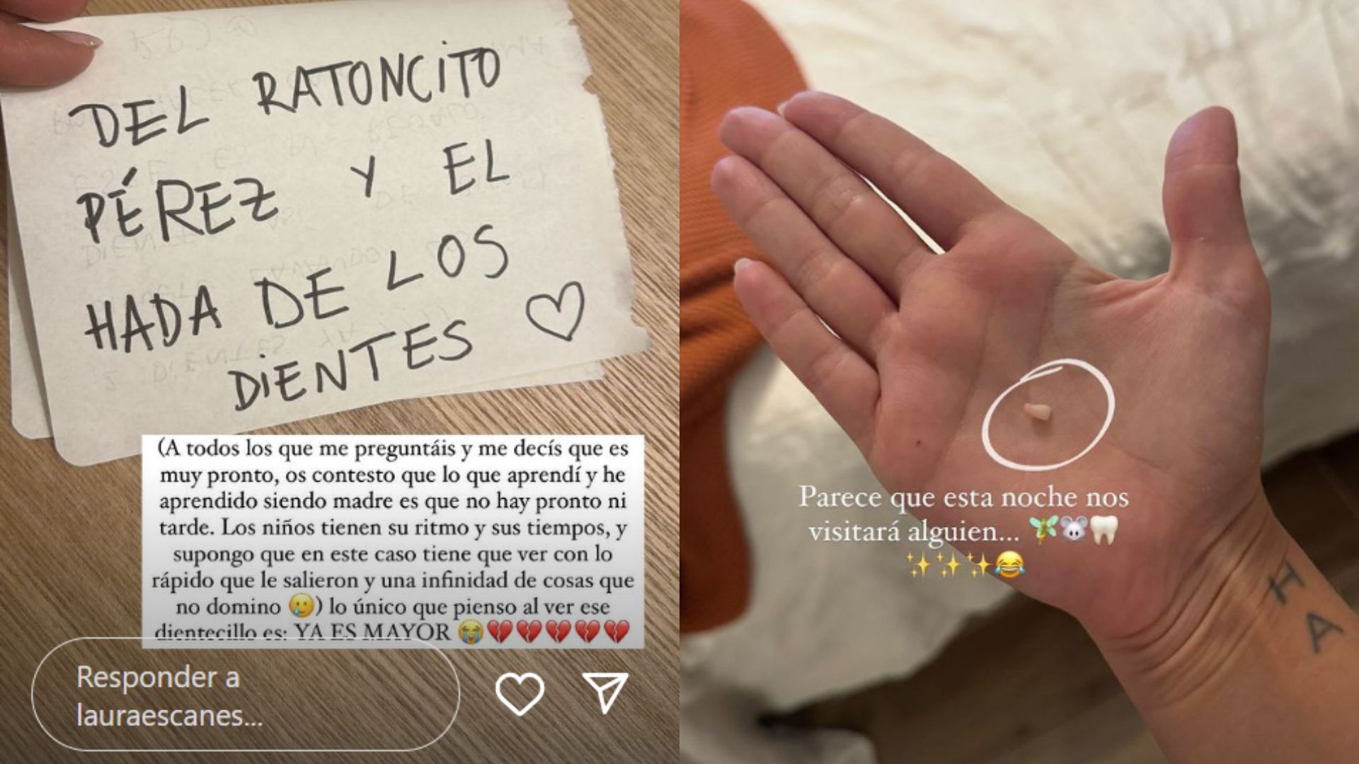 Laura Escanes a través de stories (@lauraescanes)