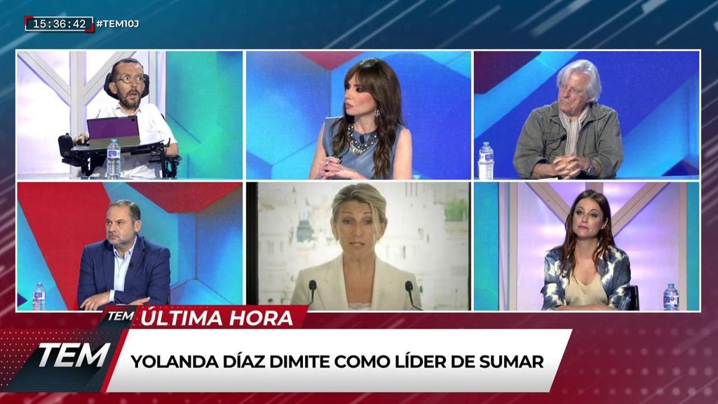 Echenique, sobre la dimisión de Yolanda Díaz: “Estoy estupefacto” Todo es mentira 2024 Programa 1359