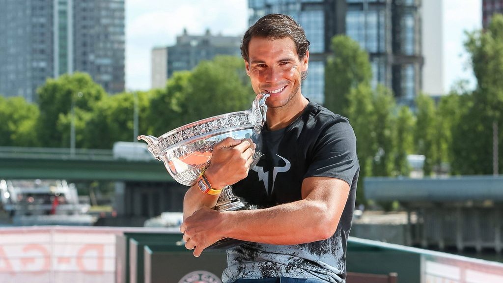 En 2017 Rafa Nadal se llevó a su casa el trofeo real de Roland Garros