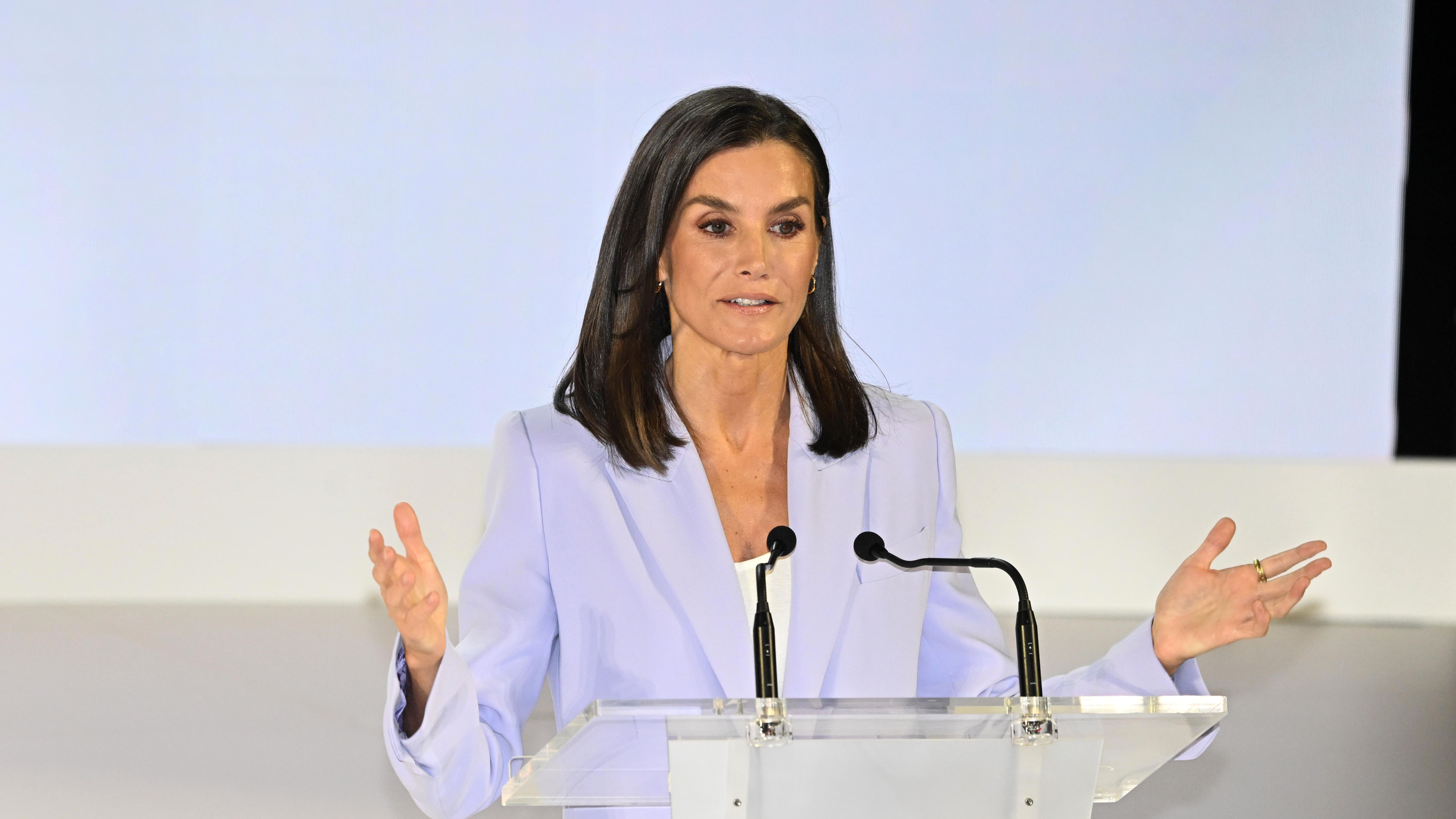 La reina Letizia este 11 de junio.