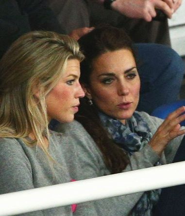 Kate Middleton y Natasha Archer, hace años