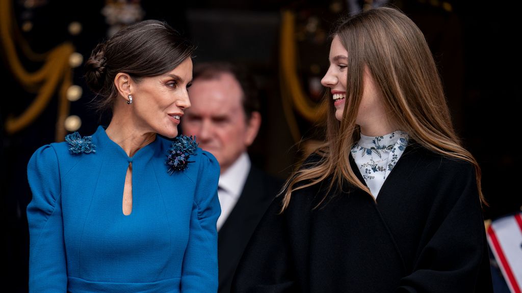 La reina Letizia y la infanta Sofía