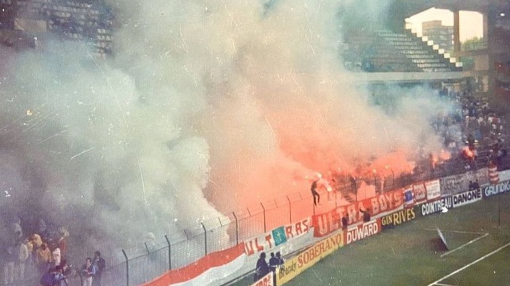 Los Ultra Boys, grupo ultra del Sporting de Gijón