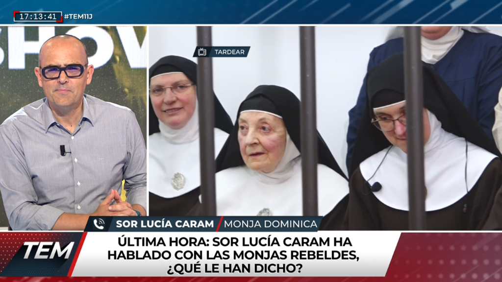 Sor Lucía ha hablado con las monjas clarisas de Belorado: "Contrasta mucho con la actitud del cura coctelero"