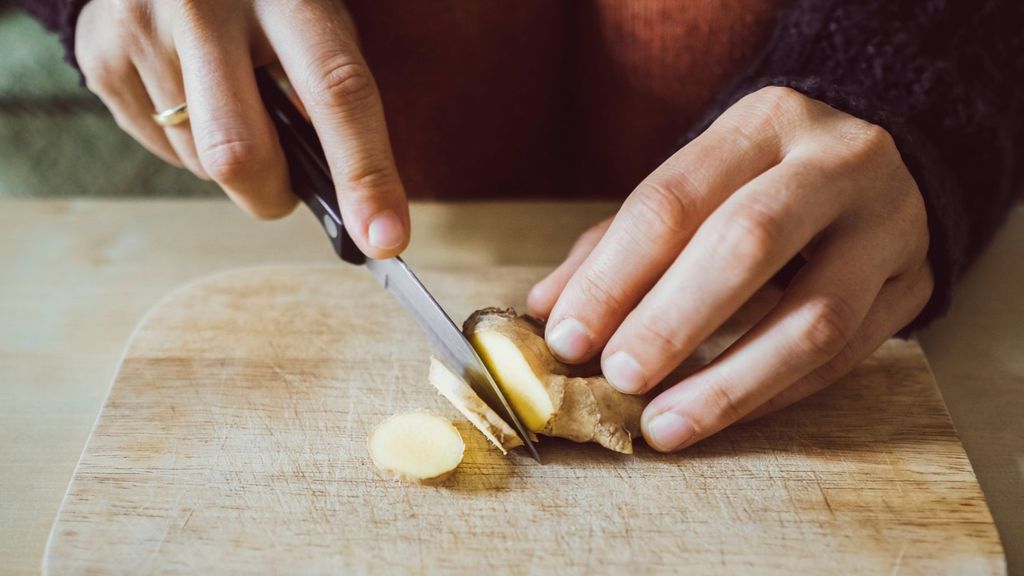 El jengibre forma una parte indispensable de su cocina