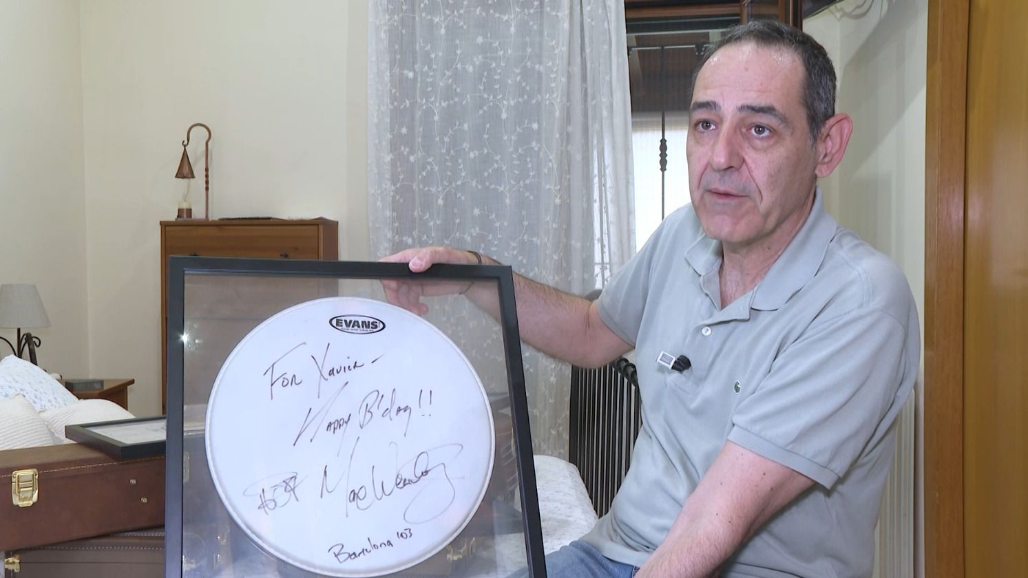 Un altillo en honor a Bruce Springsteen, el lugar de culto de un fan de 'The Boss'