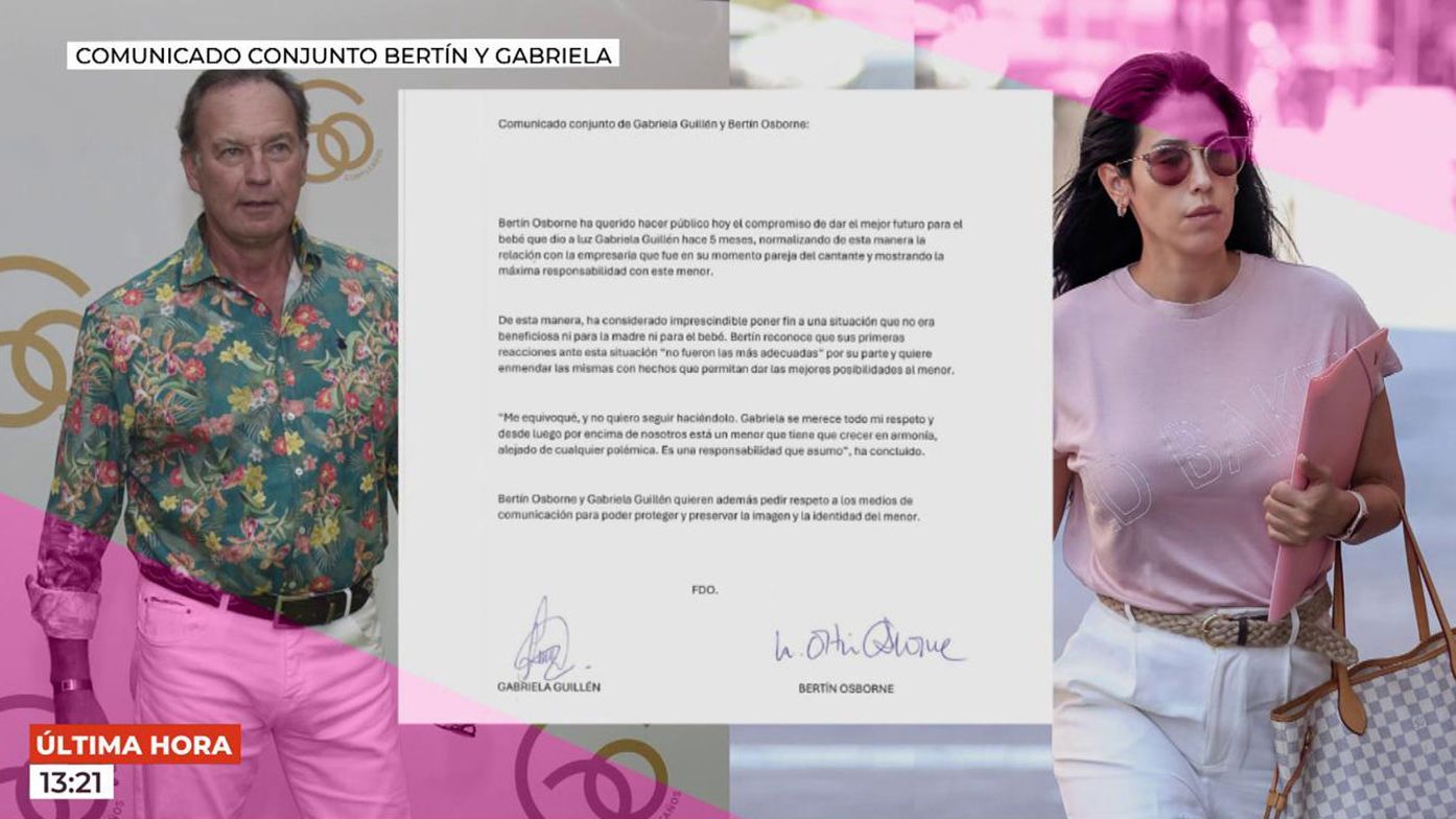 Bertín Osborne "asume su responsabilidad" con el hijo de Gabriela Guillen Vamos a ver 2024 Programa 190