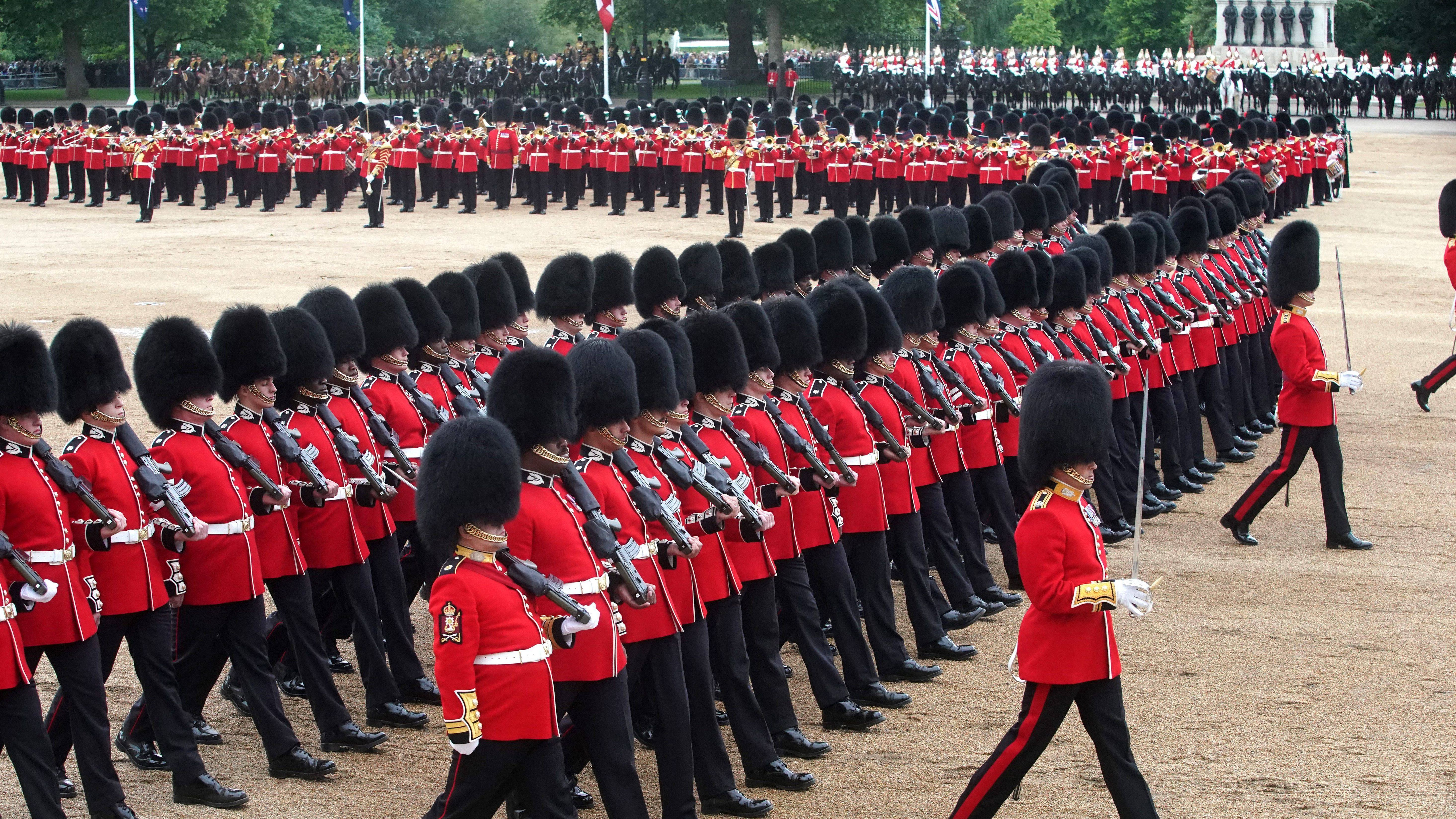 Desfile de Trooping the Colour