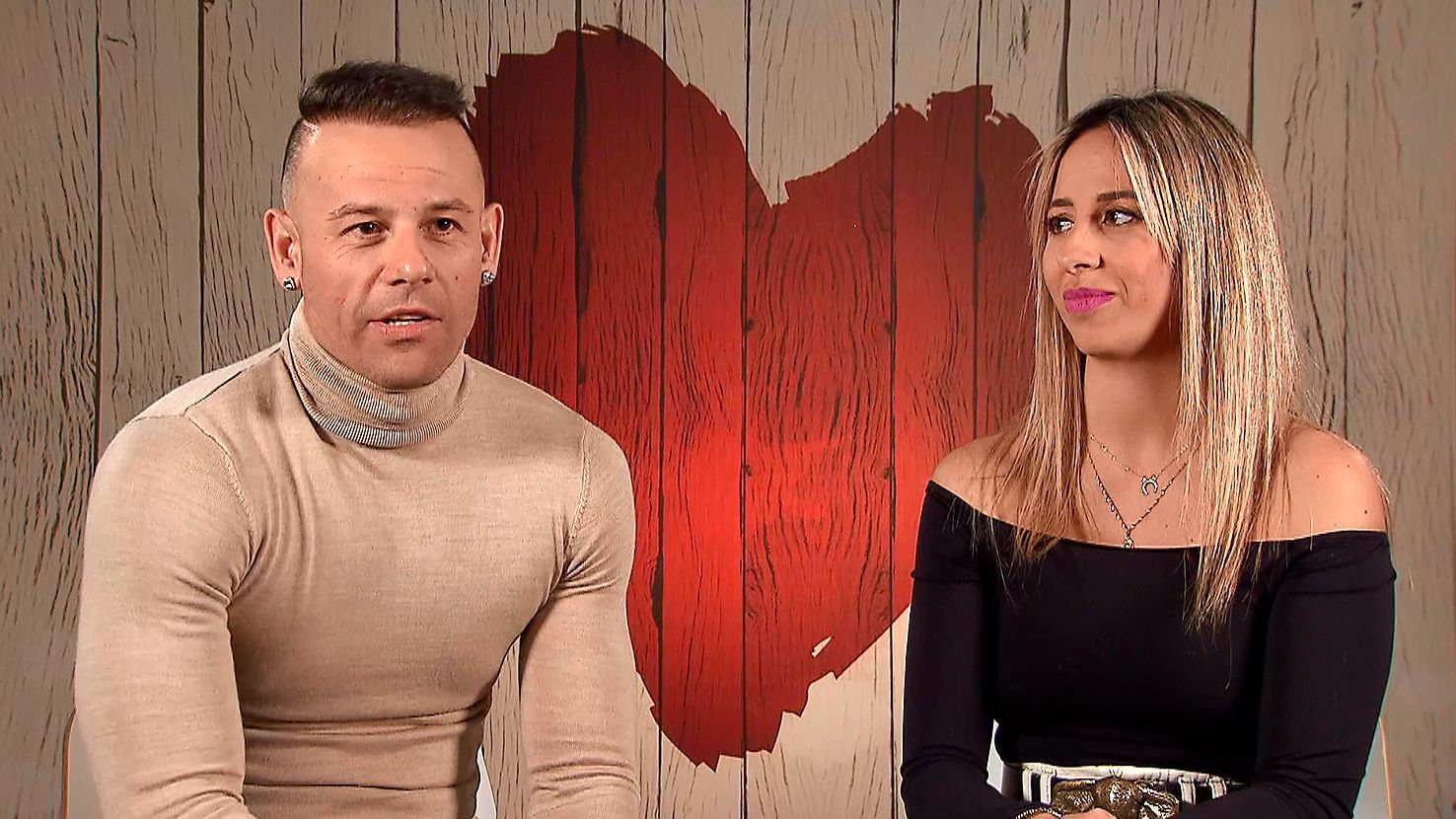 Iván y Cristina durante su cita en 'First Dates'